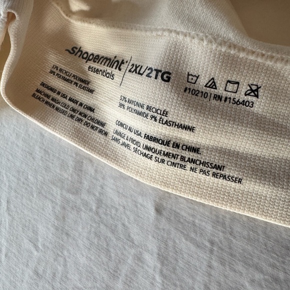 Beige Shapermint 2x Seamless Bra - Picture 5 of 5